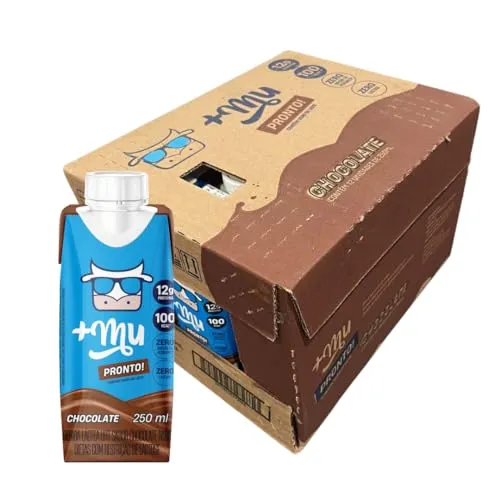 +Mu Bebida Proteica Lctea Uht Sabor Chocolate - Pack 12 Unidades